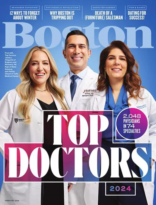 Top Doctor magazine cover 2024