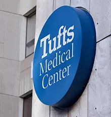 Tufts Medical Center Proger Building Sign